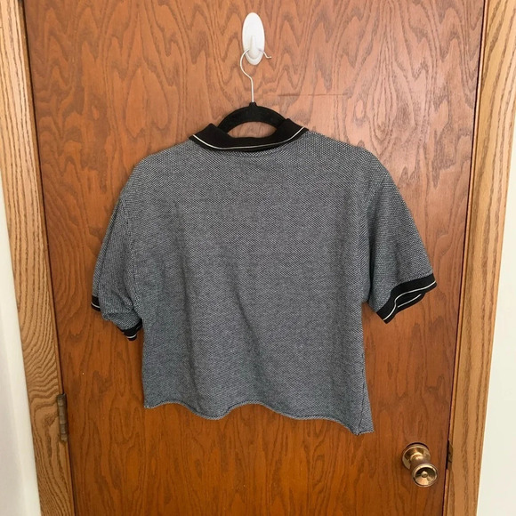 Vintage Embroidered Cropped Polo - Picture 6 of 6